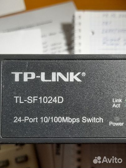 Коммутатор TP-Link TL-SF1024D Black
