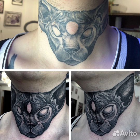 Коррекция тату