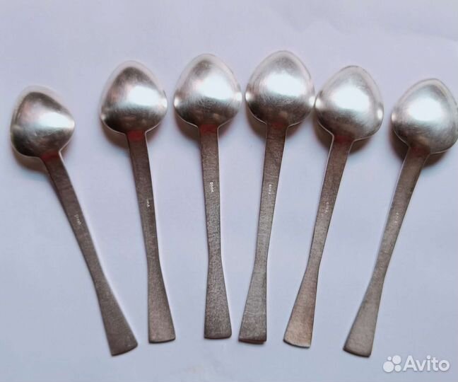 Ложки чайные мельхиор СССР