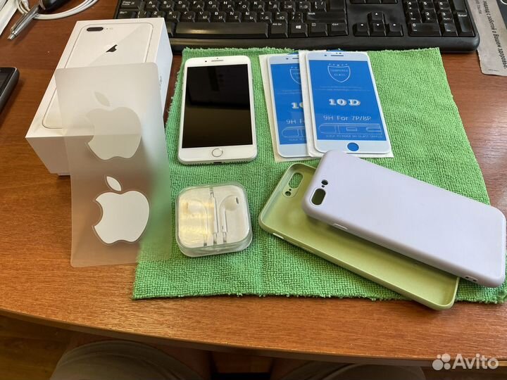Мобильные телефоны бу iPhone 8 plus 64gb белый