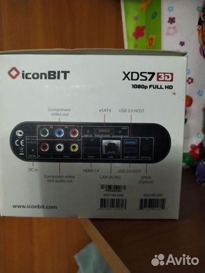 Медиаплеер iconBIT XDS7 3D