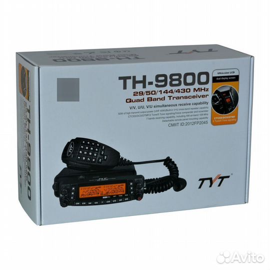 Новые рации TYT TH-9800