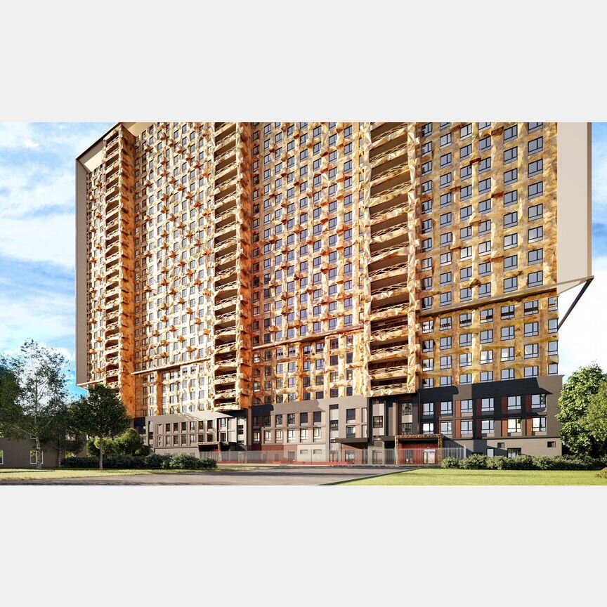 2-к. квартира, 61,5 м², 20/28 эт.