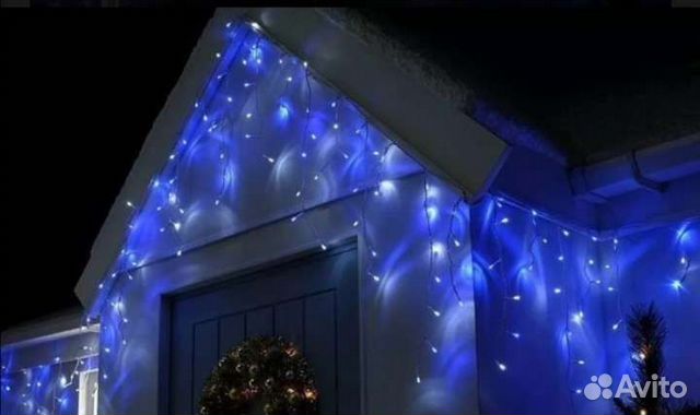 Гирлянда уличная бахрома