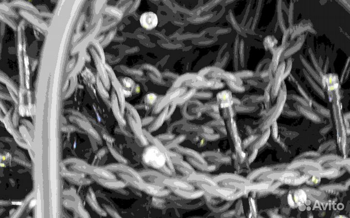 Гирлянда уличная 25м