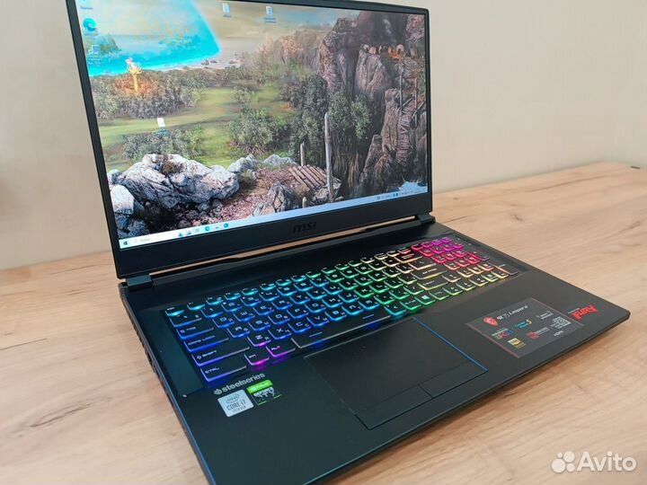 Msi 17.3/intel i7/32gb/RTX 2070 8gb