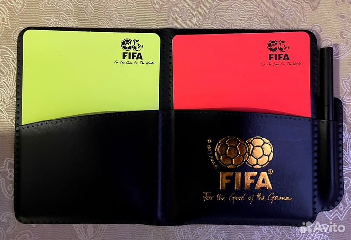 Судейский набор арбитра Fifa Чемпионат мира