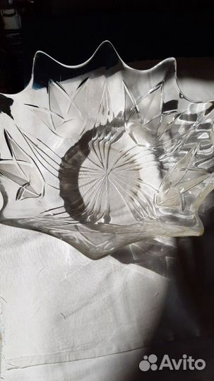 Салатник хрусталь