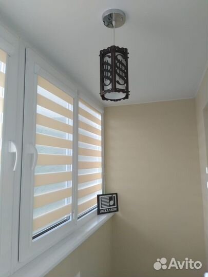 Рулонные шторы день ночь зебра B3645-H4306