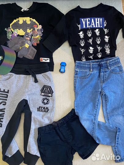 Вещи пакетом, 110см 4-5 лет, zara, next, HM
