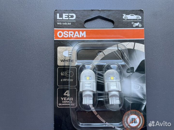 Лампочки Osram LED 921DWP-02B 1557CW-02B