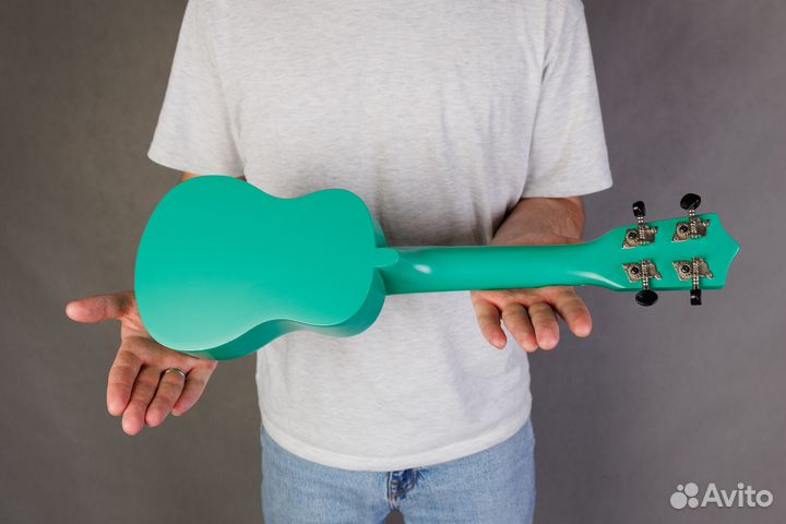 Новая Укулеле сопрано, зеленый, Homage