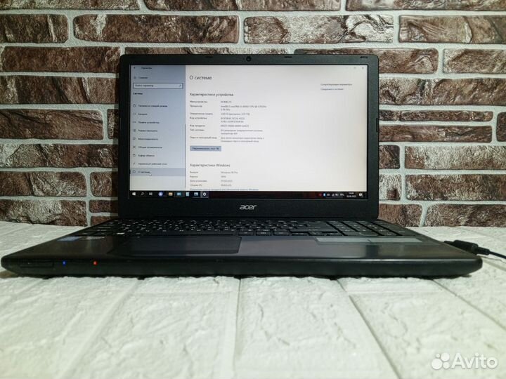 Производительный ноутбук Acer I3