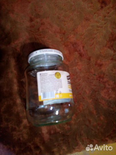 Банка стеклянная 450 мл с металлической крышкой