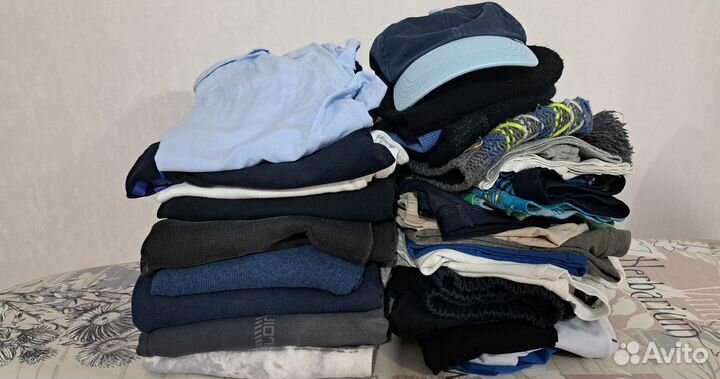 Вещи пакетом на мальчика 140