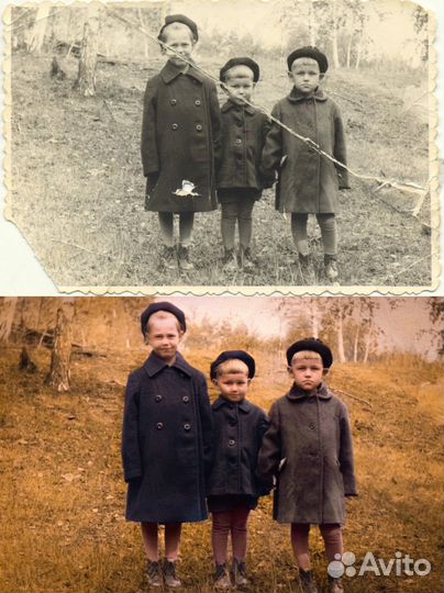 Реставрация и восстановление фотографий