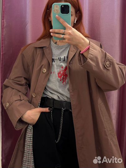 Винтажный тренч