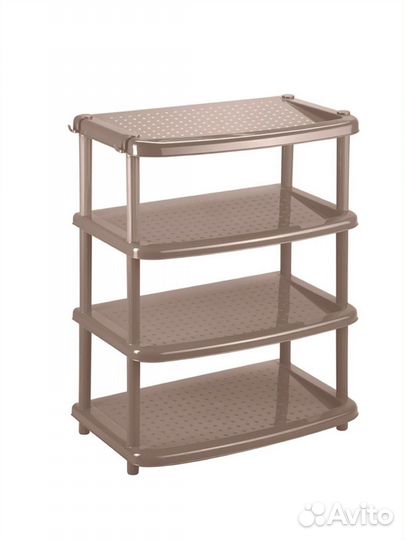 Этажерка для обуви/обувница/полка/пластик