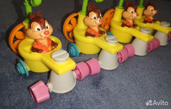 Игрушки Дисней винтаж Макдональдс Чип и Дейл