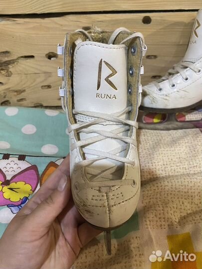 Коньки для фигурного катания runa 26 размер