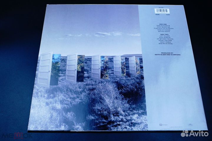 LP scorpions-Crazy World/Holland/NM/EX+