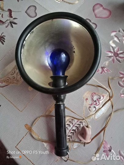 Медрефлектор Минина,ссср,синяя лампа