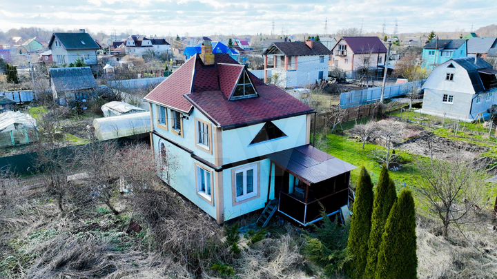 Дом 85 м² на участке 14,2 сот.