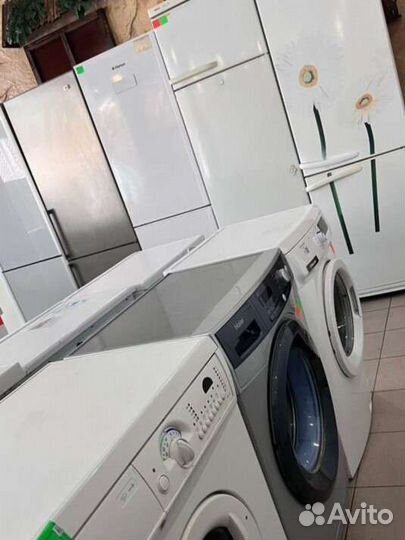 Стиральная машина + холодильник бу