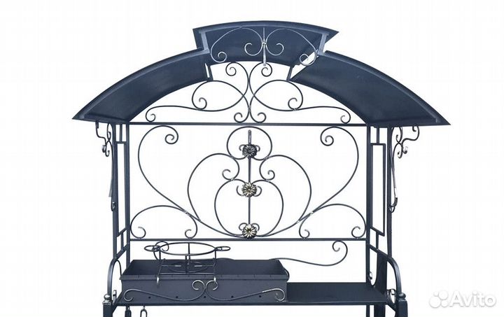 Мангал с крышей