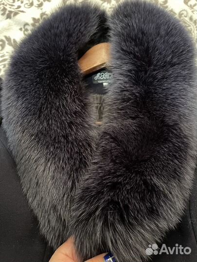 Меховой воротник енот