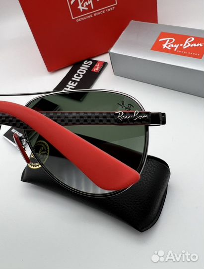 Солнцезащитные очки ray ban ferrari