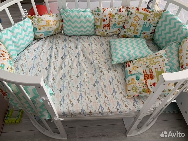 Кроватка трансформер для новорожденных