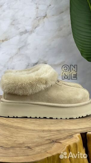 Угги женские ugg platform slipper camel