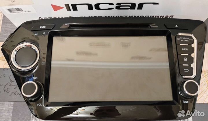Штатная магнитола incar AHR-1886 для Kia Rio