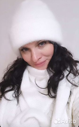 Шапка бактус варежки