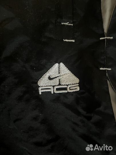 Винтажные теплые штаны nike ACG