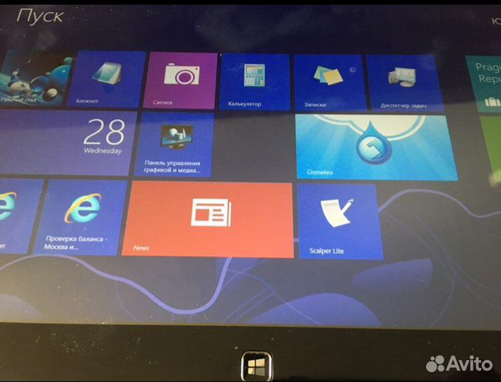 Планшет Samsung на Windows 7