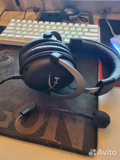 HyperX cloud silver