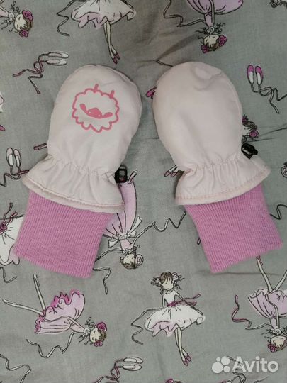 Варежки детские без пальчика