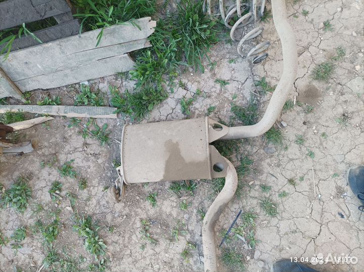 Глушитель Пассат Б5 1,9 diesel