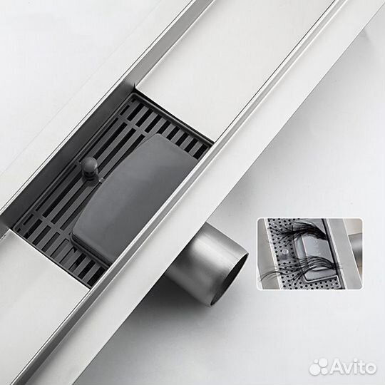 Душевой трап G86007-2 Gappo (70*600) из нерж стали