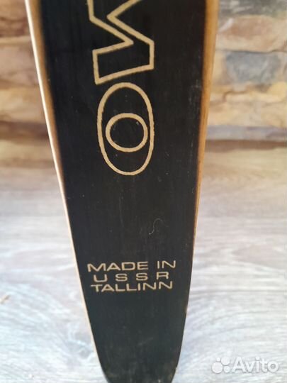 Лыжи беговые деревянные