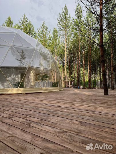 Аренда купольный круглогодичный дом 112кв.м