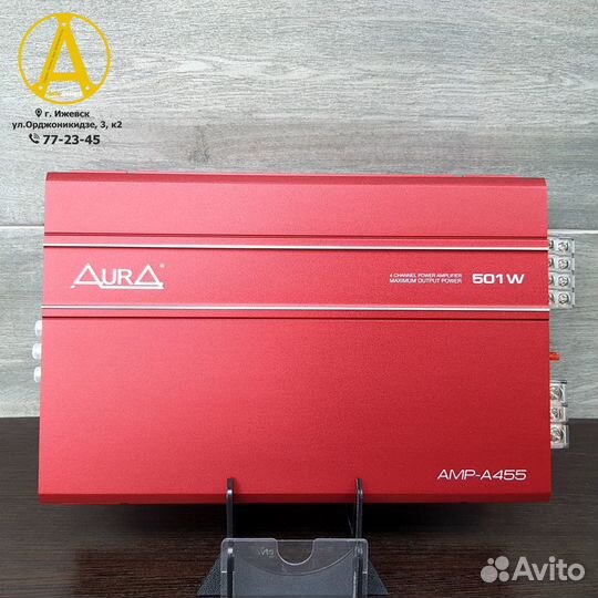 Усилитель 4-х канальный Аura AMP-А455