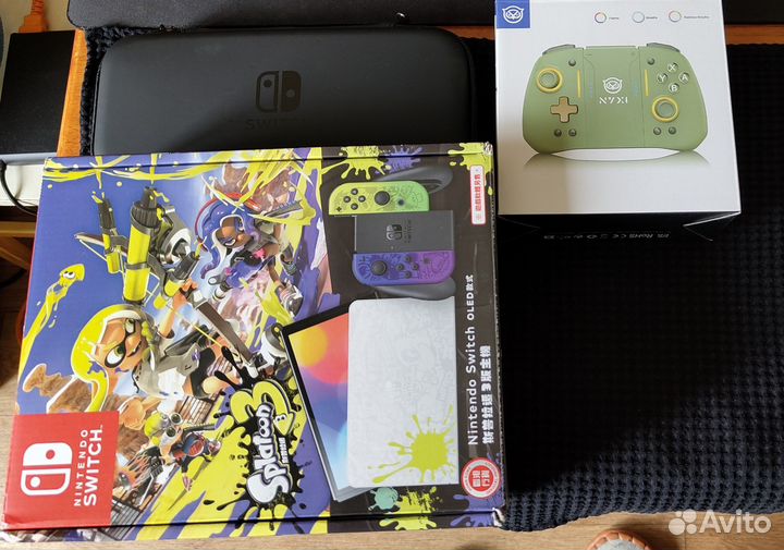 Nintendo Switch oled Splatoon edition