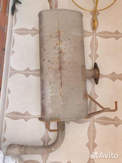 Глушитель на mitsubishi lancer 10