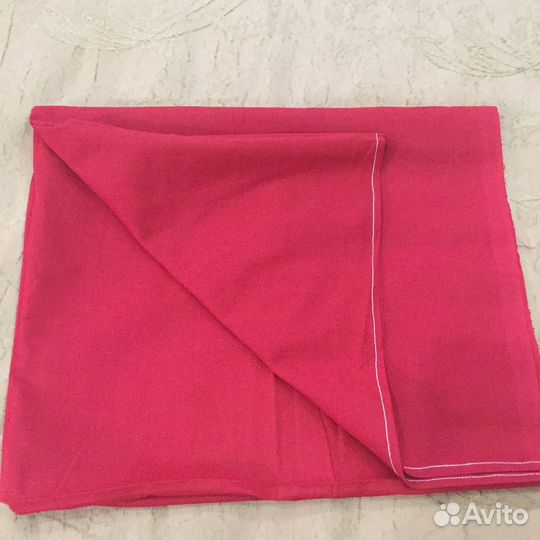 Ситец красный СССР (отрез)