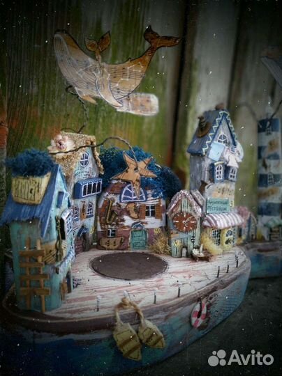 Ночник. Интерьерные домики