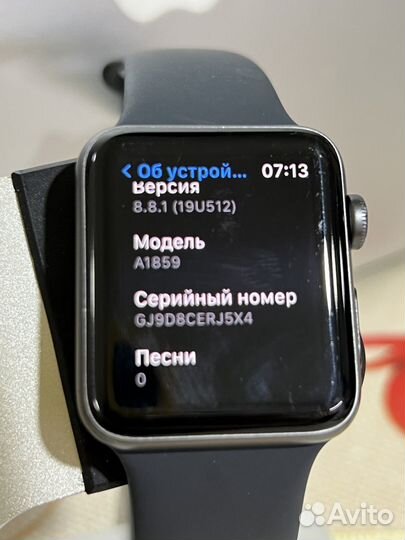 Смарт часы apple 3 42