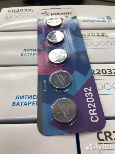 Батарея для биос 5шт CR2032 в наличии много